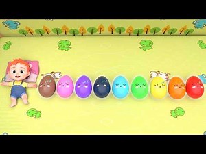 Ten in the Bed | Surprise Eggs Kids Songs | GoBooBoo Kids Songs