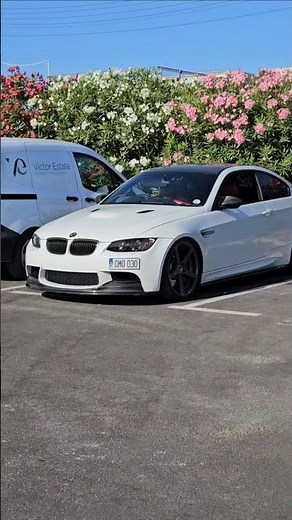 BMW E92 M3 in Alpine White
