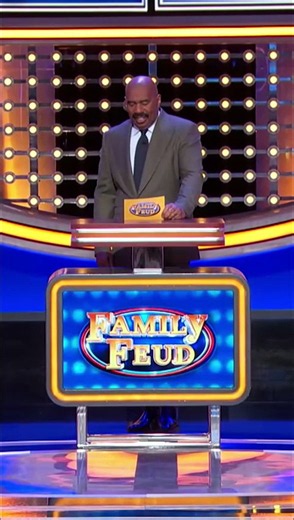 Steve Harvey says I've kissed it all on Family Feud