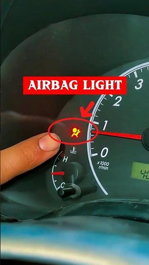 Airbag Warning Light Fix #airbag #dashboardlights #automobile