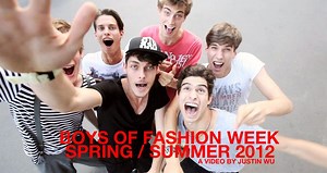 models.com: Boys of Fashion Week Spring/Summer 2012 (Models.com)