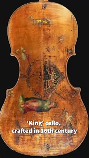 What is the oldest cello in the world? Who was Andrea Amati? #cellotok #edutok #musichistory #cellos