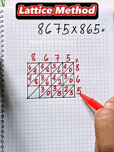Math Review: Multiplying Multi Digit Numbers #Math #Mathhacks #Mathviral #Mathtricks #Mathematics #Mathviralvideo #Multiplication #LetticeMethod #viral #trending Title: Suroor Artist: Brinda Link: https://business.facebook.com/sound/collection/?sound_collection_tab=sound_tracks&asset_id=677025967445830&reference=artist_attr | Math with Princess