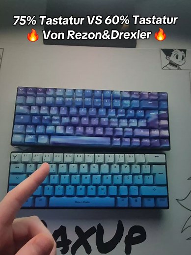75% Tastatur vs 60% Tastatur: Ein Vergleich