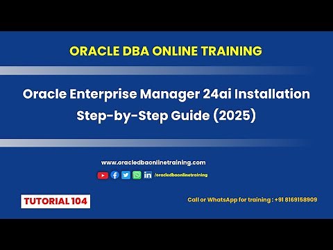 Oracle Enterprise Manager 24ai Installation | OEM 24ai Installation Step-by-Step Guide (2025)