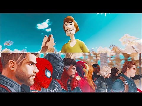 SHAGGY (Ultra Instinct) vs. THE AVENGERS | MARVEL vs. SCOOBY DOO (EPIC FIGHT)