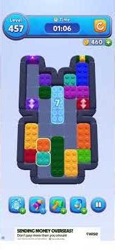 Color Block Jam Level 457 unlocking