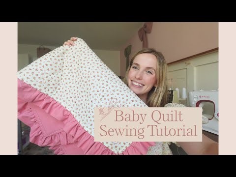 Baby Quilt Sewing Tutorial (Beginner Friendly)