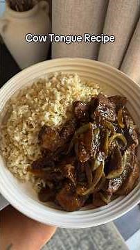 Cow Tongue Recipe 🐄👅 #homemaking #food #foodie #fyp