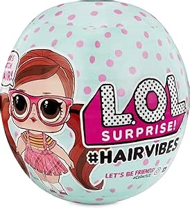 L.O.L. Surprise! Hairvibes Dolls with 15 Surprises & Mix & Match Hairpieces