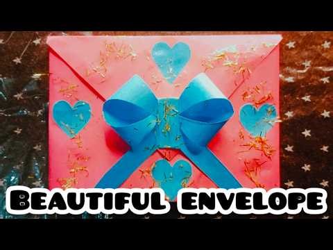 DIY Paper Envelope | Easy Handmade Envelope Tutorial ✉️#diy #shorts #viral #viralvideo #art #craft