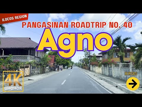AGNO Pangasinan Road Trip No. 40 The Home of Umbrella Rocks | Ilocos Region, Philippines | 4K