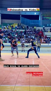 1.4M views · 7.2K reactions | Maju Rioja vs Olger Espinoza  Takanakuy vs Tinku  Bolivia vs Perú #majurioja #tinkuy #takanakuy #tinku #Bolivia #peru #maju | Tinku vs Takanakuy | Facebook