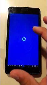 Windows 10 ARM on Lumia 640 Dual SIM with working touch! #windows #microsoft #lumia640 #mobile