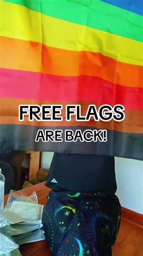 Free Pride Flags. Just Pay Shipping V5