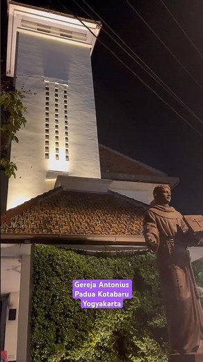 Eksterior gereja Santo Antonius Padua Kotabaru, Yogyakarta #Yogyakarta #AntoniusPadua #Gereja