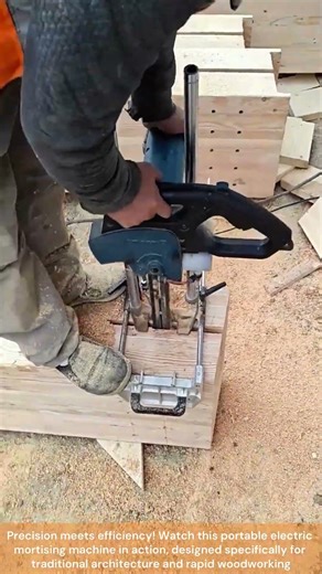 Portable Mortising Machine for Traditional Joinery 🪚