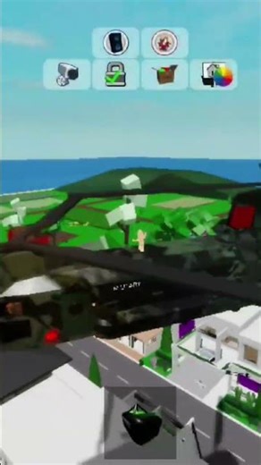 I was on a military helicopter lol #brookhaven #robloxedit