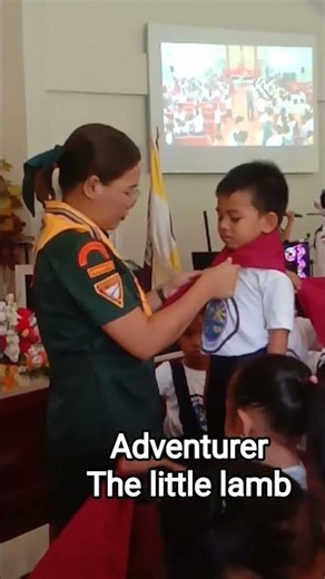 pathfinder and adventurer club induction ceremony 2025 #shorts