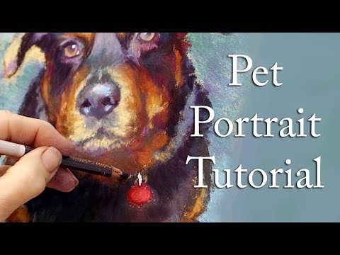 Paint a Pet Portrait! With lots of tips and instruction!