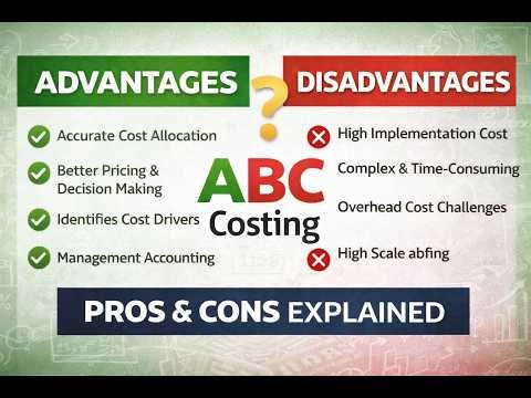 Advantages and Disadvantages of ABC Costing | Activity-Based Costing Explained