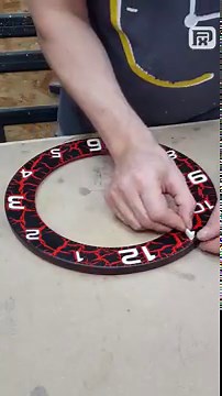 🤩 Resin Clock with Emoji Design! ❤️ DIY Project | How to Make a Clock?