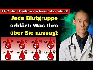 Die geheime Geschichte hinter allen 8 Blutgruppen (und was Ihre über Sie verrät)|Seniorengesundheit
