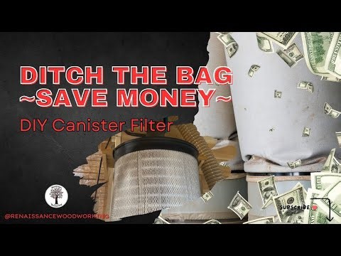 DIY Dust Collector Canister Filter Upgrade | Easy & Affordable