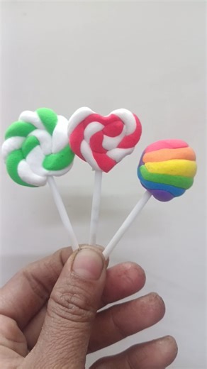 how to making super clay lolipop #trendingsong #viral #short#clayart#candyshop