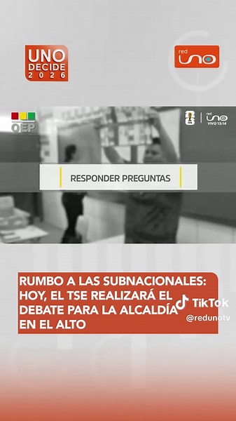 El evento electoral será difundido en vivo a través de la señal abierta y plataformas digitales de Red Uno. ▶️ Más información en www.reduno.com.bo #RedUno #RedUnoDigital #Bolivia #Notivision #UnoDecide