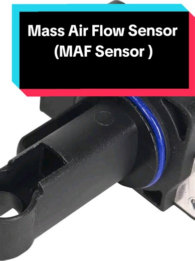 A MAF sensor measures the amount of air entering the engine. The ECU uses this information to calculate: ✔ Fuel injection quantity ✔ Ignition timing ✔ Gear shift control (on automatics) ✔ EGR & boost control (on turbo engines) So, the MAF is critical for air-fuel mixture and engine performance. 📌 Function of MAF Sensor The MAF sensor sends a voltage or frequency signal to ECU based on airflow. The ECU uses MAF data to determine: ➤ How much fuel to inject (to maintain 14.7:1 AFR on gasoline engi