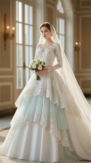 Beautiful White Wedding Dresses 🤍 Graceful Bridal Shorts | Eternal Bridal Couture