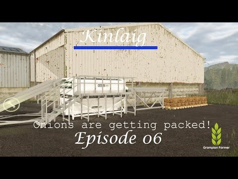 It's onion packing time! - Episode 06 - Kinlaig ¦ Farming Simulator 25