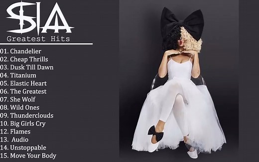 希雅 澳大利亚创作歌手 流行金曲精选 SIA Greatest Hits Full Album - SIA Best Songs Playlist