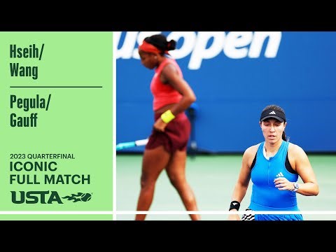 Hseih/Wang vs. Pegula/Gauff Iconic Full Match | 2023 US Open Quaterfinal