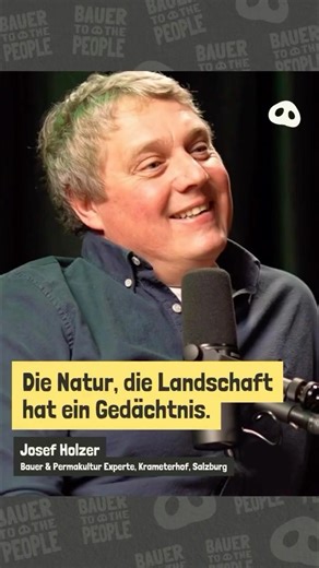 Die Natur, die Landschaft hat ein Gedächtnis.