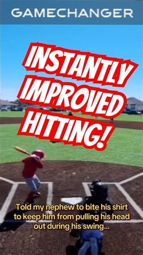 Improve your batting average instantly #baseballtips