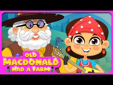 Old Macdonald Had a Farm | Educational Nursery Rhyme for Kids | Piggy Tunes.