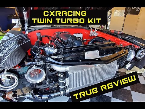 CXRACING CHEVELLE TWIN TURBO KIT REVIEW!