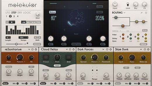 Molekular by Native Instruments - Modular Multi-Effects System Plugin VST Audio Unit AAX