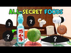 How to get ALL SECRET FOODS - Secret Staycation [Roblox]