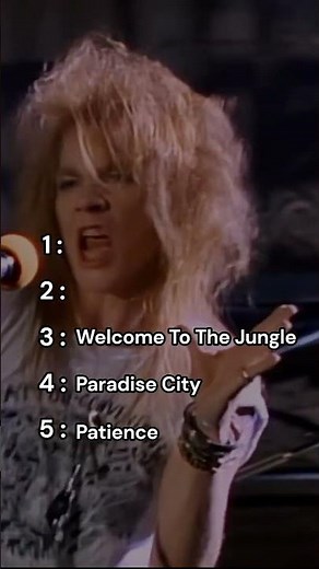 Top 5 Guns N' Roses' Most Iconic Songs