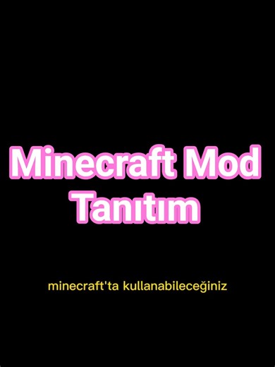 Minecraft Mod Tanıtımları - Başlangıç #keşfet #minecraft #minecraftmods #minecraftmodpack