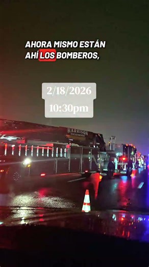 Accidente enla ruta 280 W salida Harrison NJ..precaucion