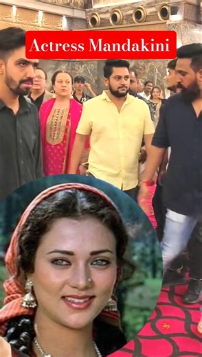 Actress Mandakini | Husn Pahadon Ka Song | Celebrity | Actress #bollywood #celebrity #mandakini