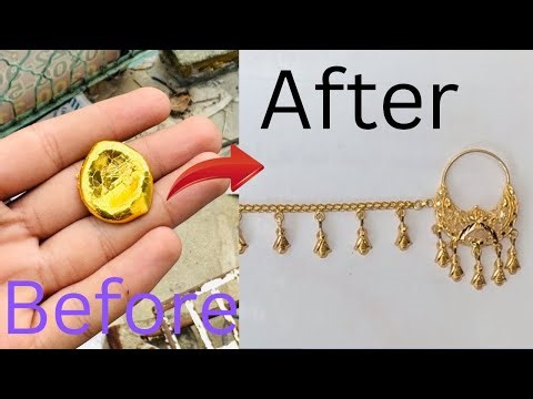 DIY Nose Stud - How to Make a Nose Stud at Home