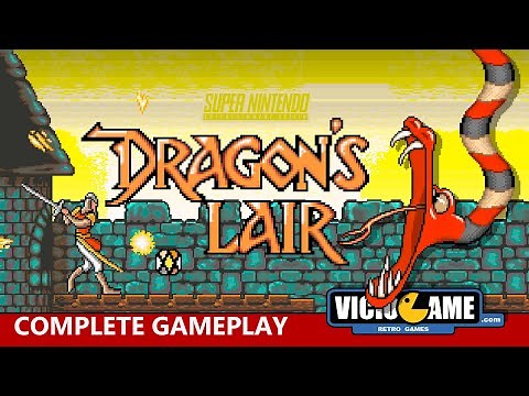 🎮 Dragon's Lair (Super Nintendo) Complete Gameplay