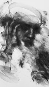 title "The Weight of the Wind" 【Original Drawing】 ・SIZE 428mm×594mm ・MATERIAL charcoal & pastel on paper(BFK Rives 250 g/m²) You can purchase my artworks from the link in my bio→@chroism_art https://chroism.com/ja/collections/new-releases | Chroism