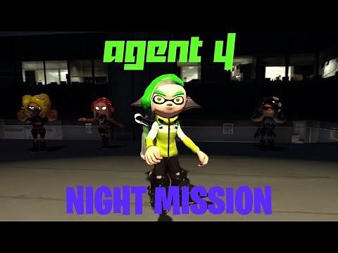 Splat-Zone - Agent 4 Night Mission (GMOD Splatoon animation)