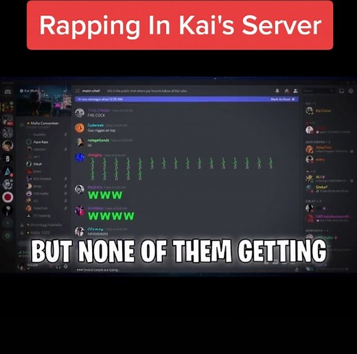 Rapping In A Discord Talent Show #kai #amp #aquaraps #fypシ #discordmeme #freestylerap